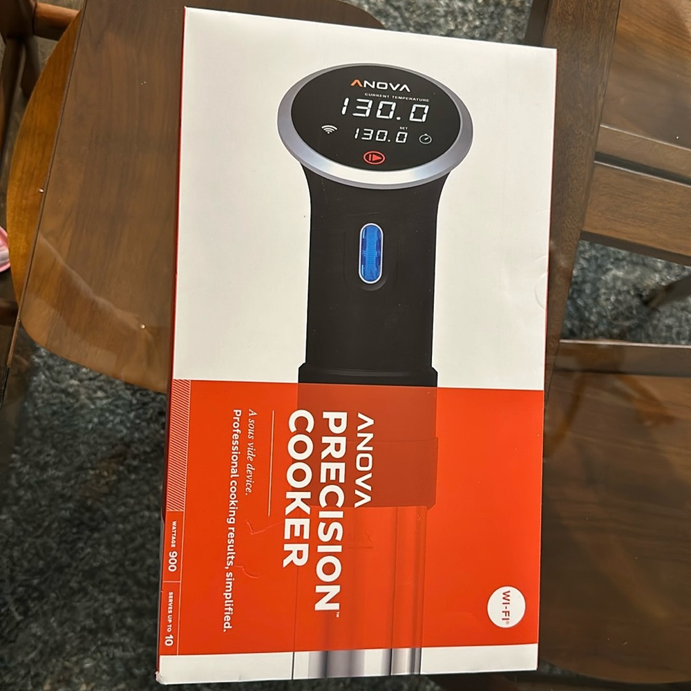 Anova Sous Vide Precision Cooker, WIFI 2nd Gen, 900 Watts